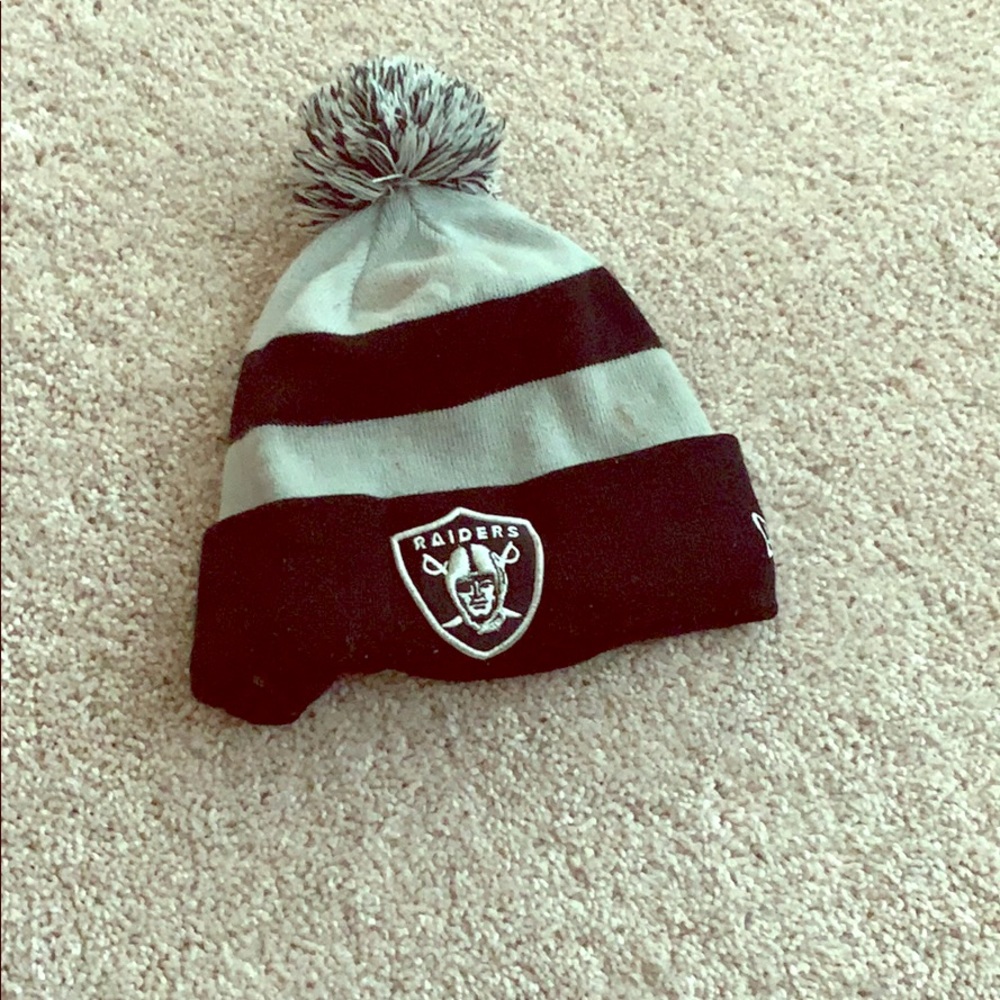 Raiders beanie